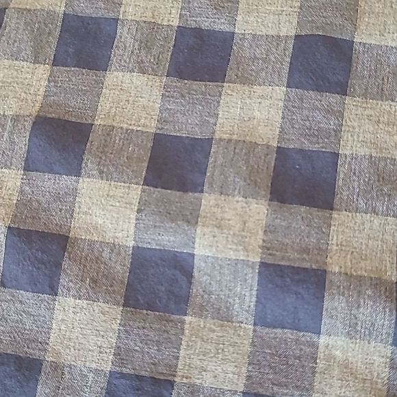 J. Crew Heathered Cotton Plaid Dress Shirt Collared Button Up Checkered Top Sm. - Picture 13 of 16